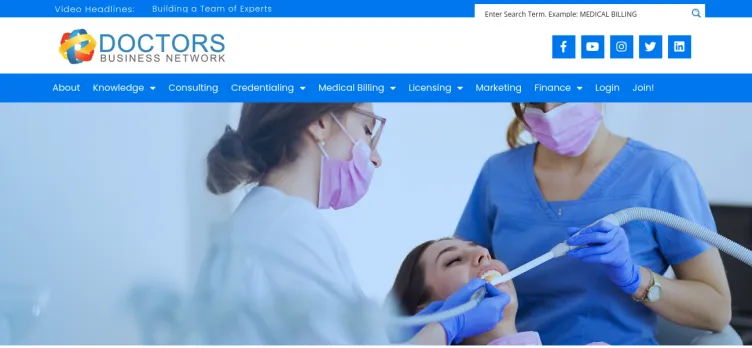 Screenshot Doctors Business Network