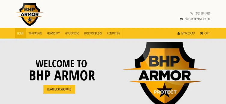 Screenshot BHP Armor